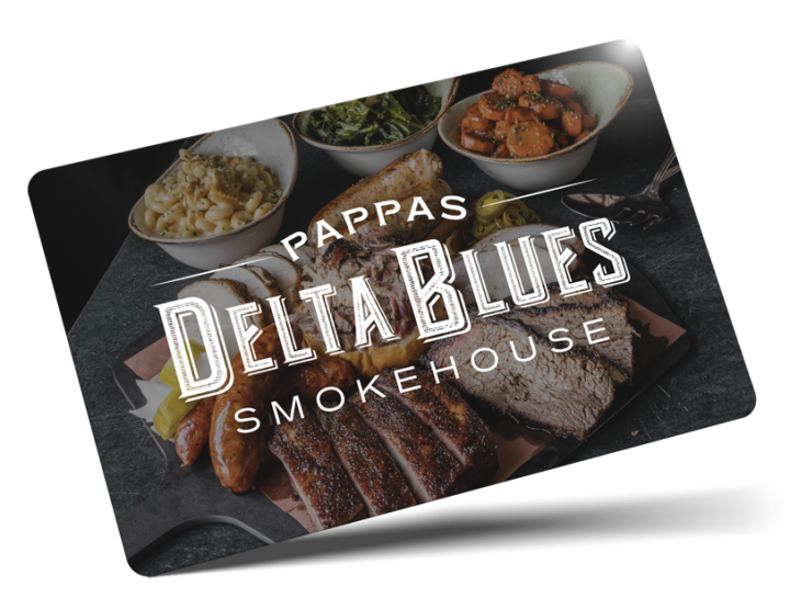 Pappas Delta Blues Gift Cards