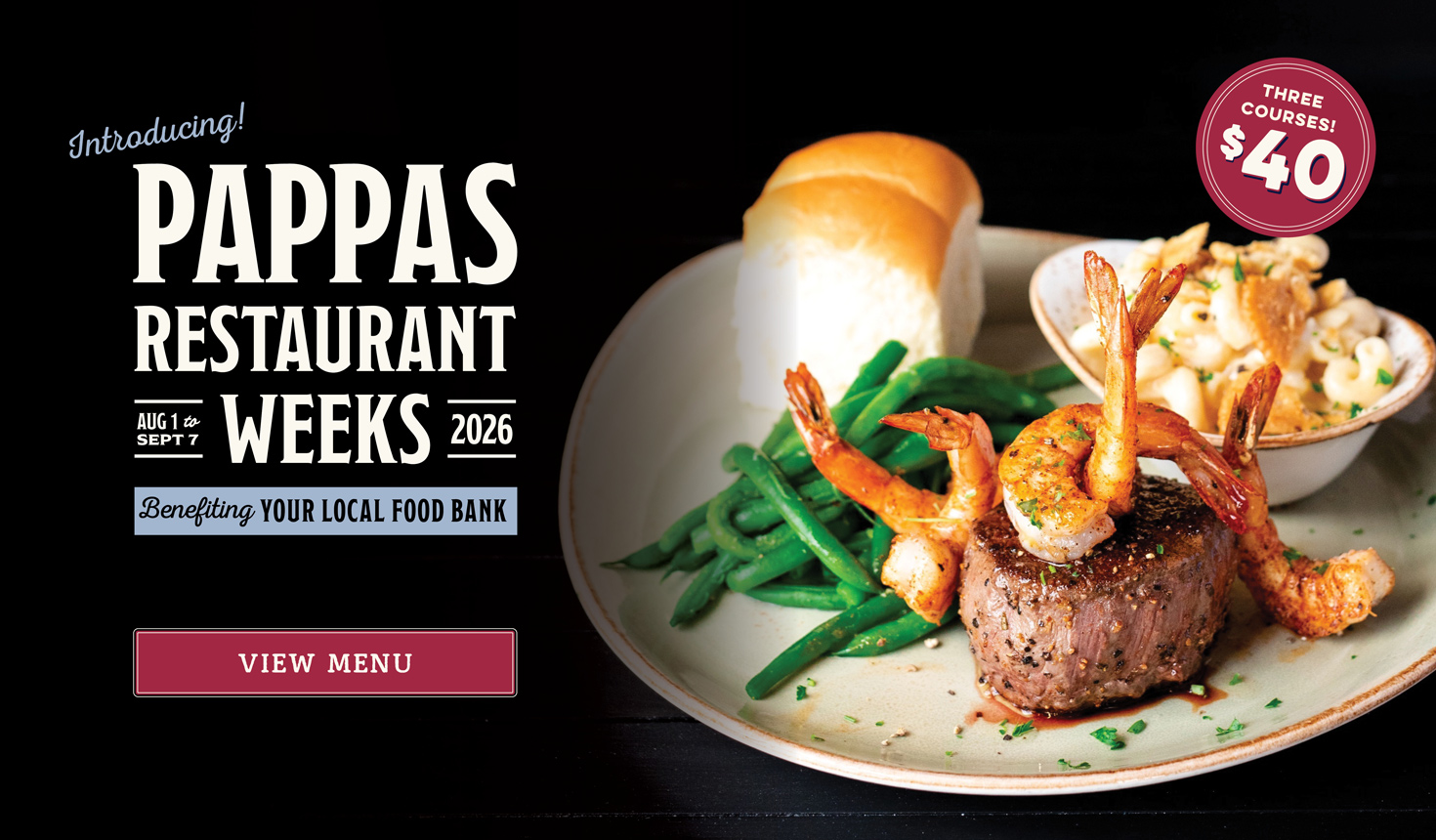 Pappas Restaurant Weeks